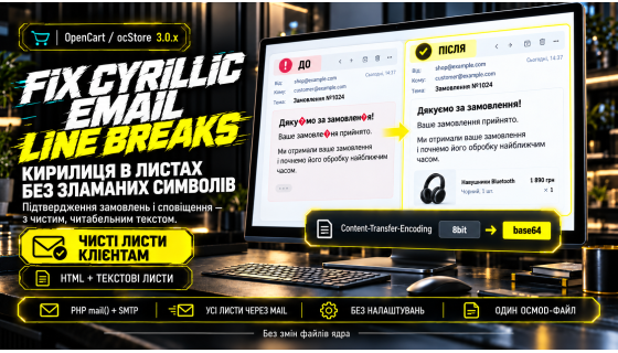 Fix Cyrillic Email Line Breaks
